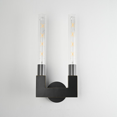 Бра CANELLE wall lamp DOUBLE Sconces Black