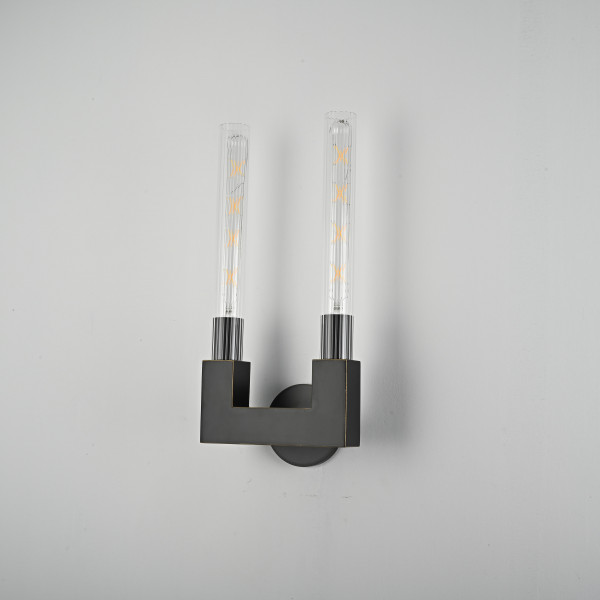 Бра CANELLE wall lamp DOUBLE Sconces Black от ImperiumLoft