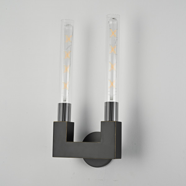 Бра CANELLE wall lamp DOUBLE Sconces Black от ImperiumLoft