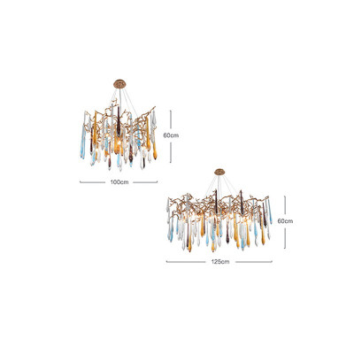 Подвесная люстра SPRUCE овал 160