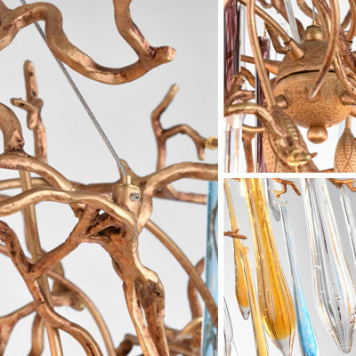 Подвесная люстра SPRUCE овал 160