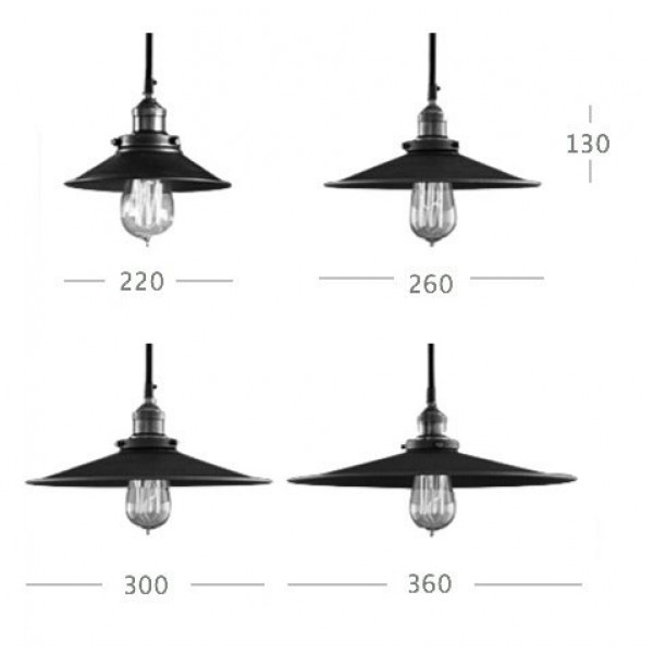 Подвесной светильник Loft Cone Pendant 36 от ImperiumLoft