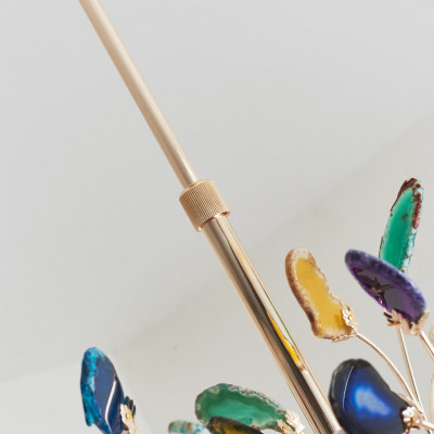 Люстра на штанге AGATE 8 L12 Multicolor