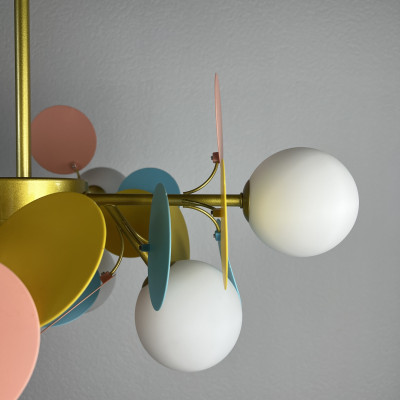 Люстра на штанге Light of MATISSE 8