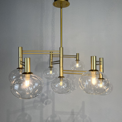 Люстра на штанге TEMPER L7 Gold