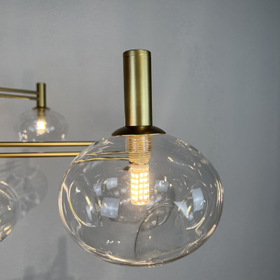 Люстра на штанге TEMPER L7 Gold