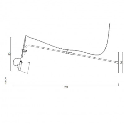Торшер RAM FLOR Black