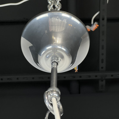 Подвесная люстра RH 1920S ODEON CLEAR GLASS FRINGE 3-TIER CHANDELIER chrome