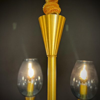 Подвесная дизайнерская люстра Viola 10 Синий