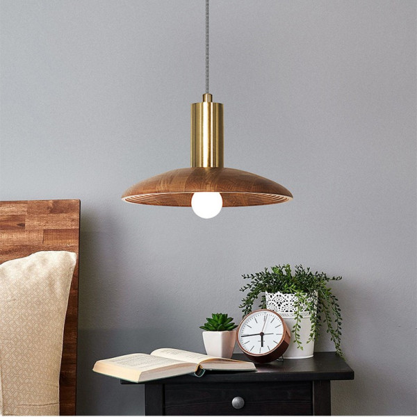 Подвесной светильник WOOD Light brown от ImperiumLoft