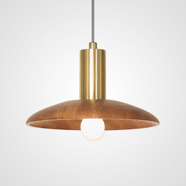 Подвесной светильник WOOD Light brown от ImperiumLoft