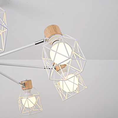 Потолочная люстра CORF B3 White 8 lamps