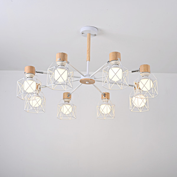 Потолочная люстра CORF B3 White 8 lamps от ImperiumLoft