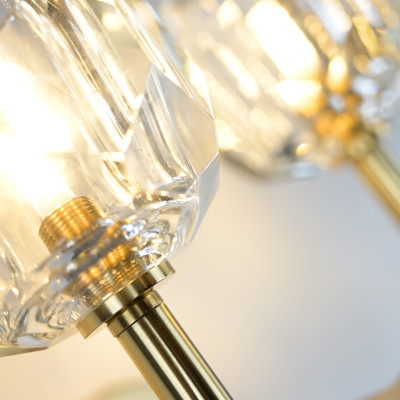 Бра Boule de Cristal Double Sconce Brass