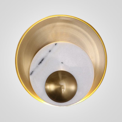 Бра Ginger & Jagger Pearl WALL LAMP round gold