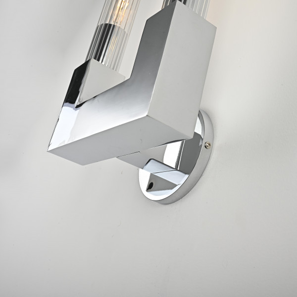 Бра CANELLE wall lamp DOUBLE Sconces Chrome от ImperiumLoft