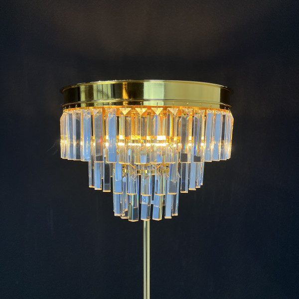 Торшер RH 1920S Odeon Clear Glass Floor Lamp GOLD от ImperiumLoft