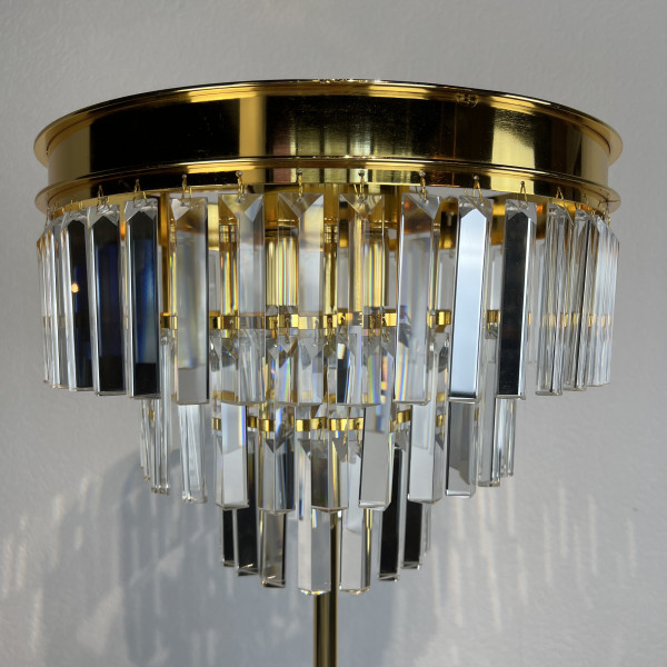 Торшер RH 1920S Odeon Clear Glass Floor Lamp GOLD от ImperiumLoft