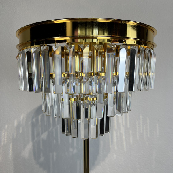 Торшер RH 1920S Odeon Clear Glass Floor Lamp GOLD от ImperiumLoft