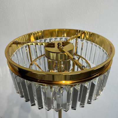 Торшер RH 1920S Odeon Clear Glass Floor Lamp GOLD