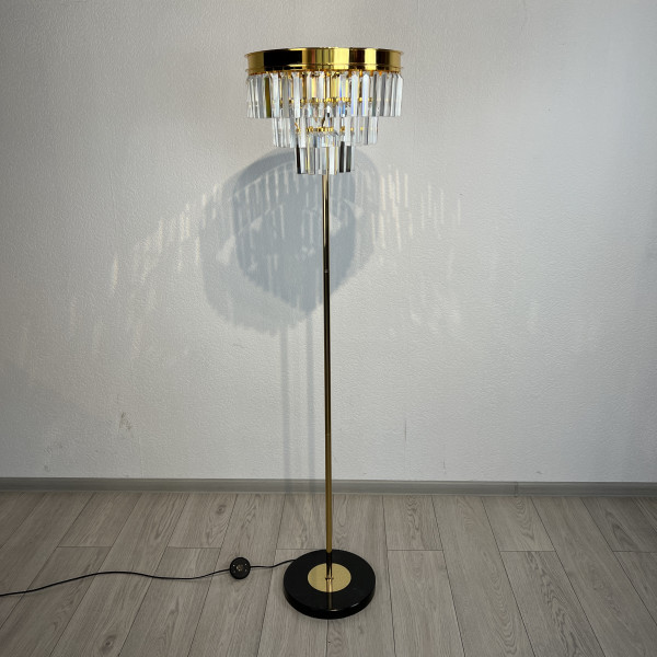 Торшер RH 1920S Odeon Clear Glass Floor Lamp GOLD от ImperiumLoft