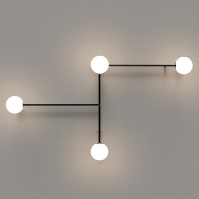 Настенный светильник LINES 4 Black