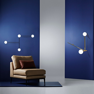 Настенный светильник LINES 4 Black