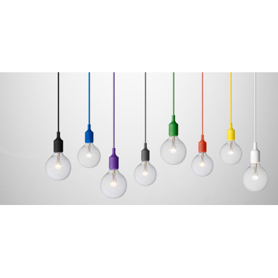 Подвесной светильник Muuto E27 Blue