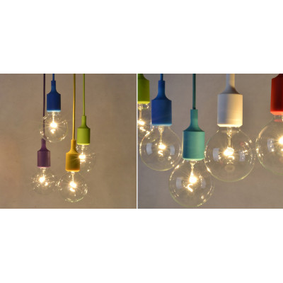 Подвесной светильник Muuto E27 Blue