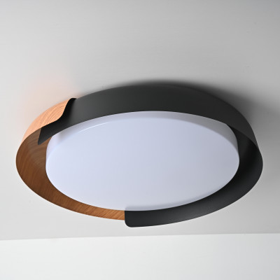 Потолочный светильник ADDA Black/Wood