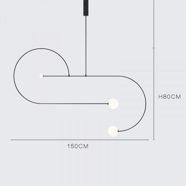 Подвесной светильник LINES D от ImperiumLoft