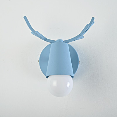 Бра с рожками DEER A Blue