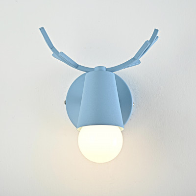 Бра с рожками DEER A Blue