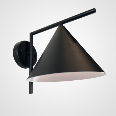 Бра Flos Captain Flint Cone Wall Light Черный