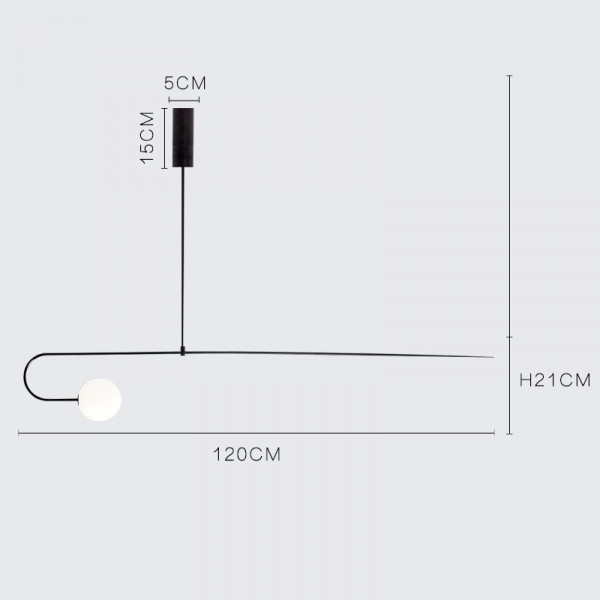 Подвесной светильник LINES G от ImperiumLoft