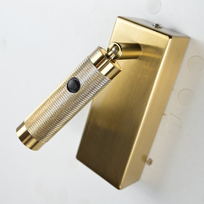 Бра Chelsom WALL LED KNURL BRASS