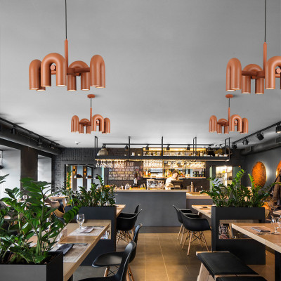 Подвесная люстра FANNY 16 Grey