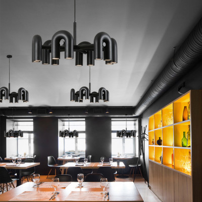 Подвесная люстра FANNY 16 Black