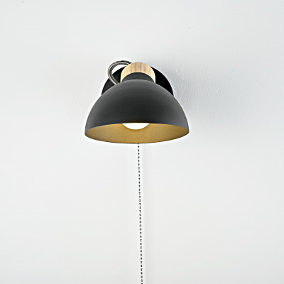 Настенное бра ONDER Black Switch