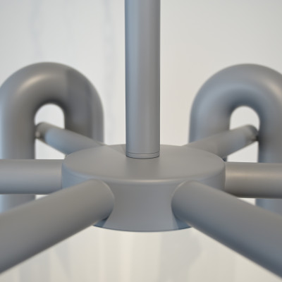 Подвесная люстра FANNY 12 Grey