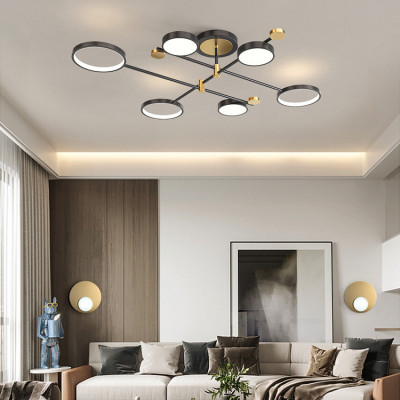 Потолочная люстра MARSA L8 Black