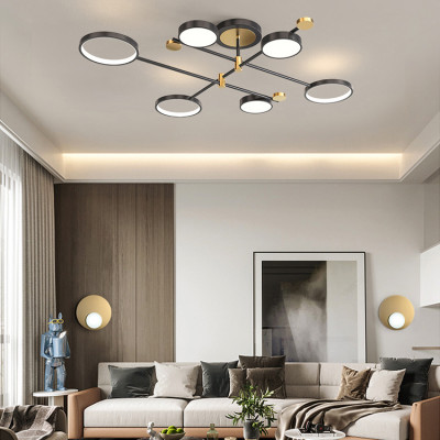 Потолочная люстра MARSA L8 Black