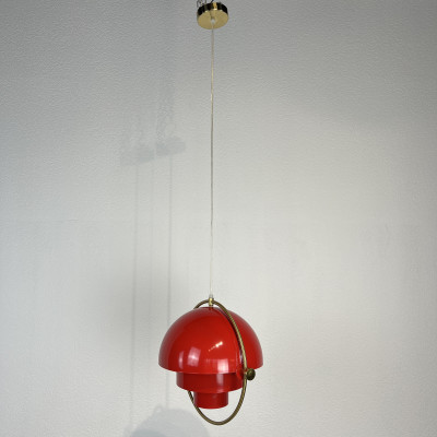 Подвесной светильник Louis Weisdorff Gubi Multi-lite Pendant Red