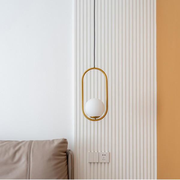 Подвесной светильник Matthew McCormick hoop 40 Gold MILA Pendant от ImperiumLoft