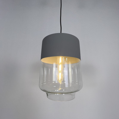 Подвесной светильник NORD A D18 Gray/Transparent