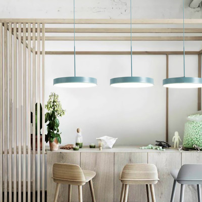 Подвесной светильник TURNA ONE D30 Blue by ImperiumLoft