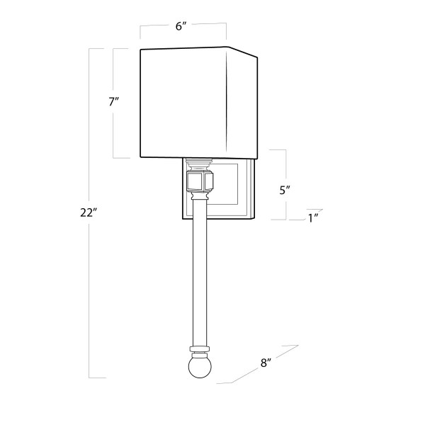 Бра Regina Andrew Crystal Sconce от ImperiumLoft