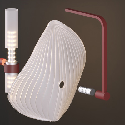 Настенный светильник BLAISE Red