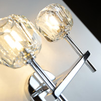 Бра  Boule de Cristal Double Sconce Chrome