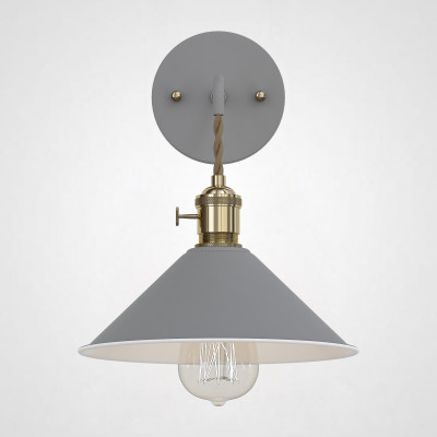 Бра с подвесным плафоном BRAID WALL Gray